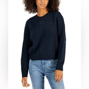 Tommy Hilfiger Traveling Cable Sweater